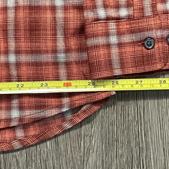 New Carhartt Mens Rugged Flex Relaxed Lightweight Flannel Long Sleeve Shirt XL - Picture 6 of 7